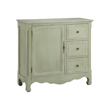 Stein World Stein World Chesapeake 1-Door And 3-Drawer Petite Cabinet 28292